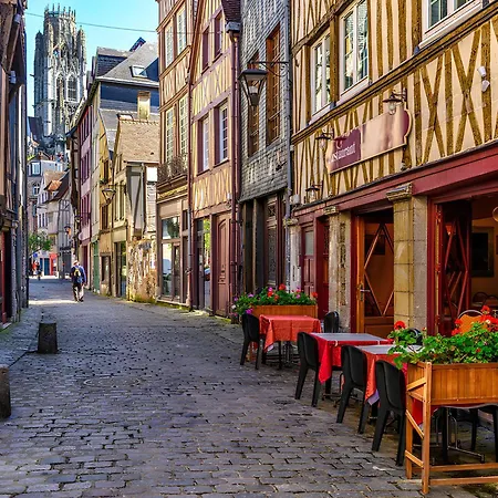 شقة Pucelle Vieux Marche Centre - Linge & Menage Inclus روان